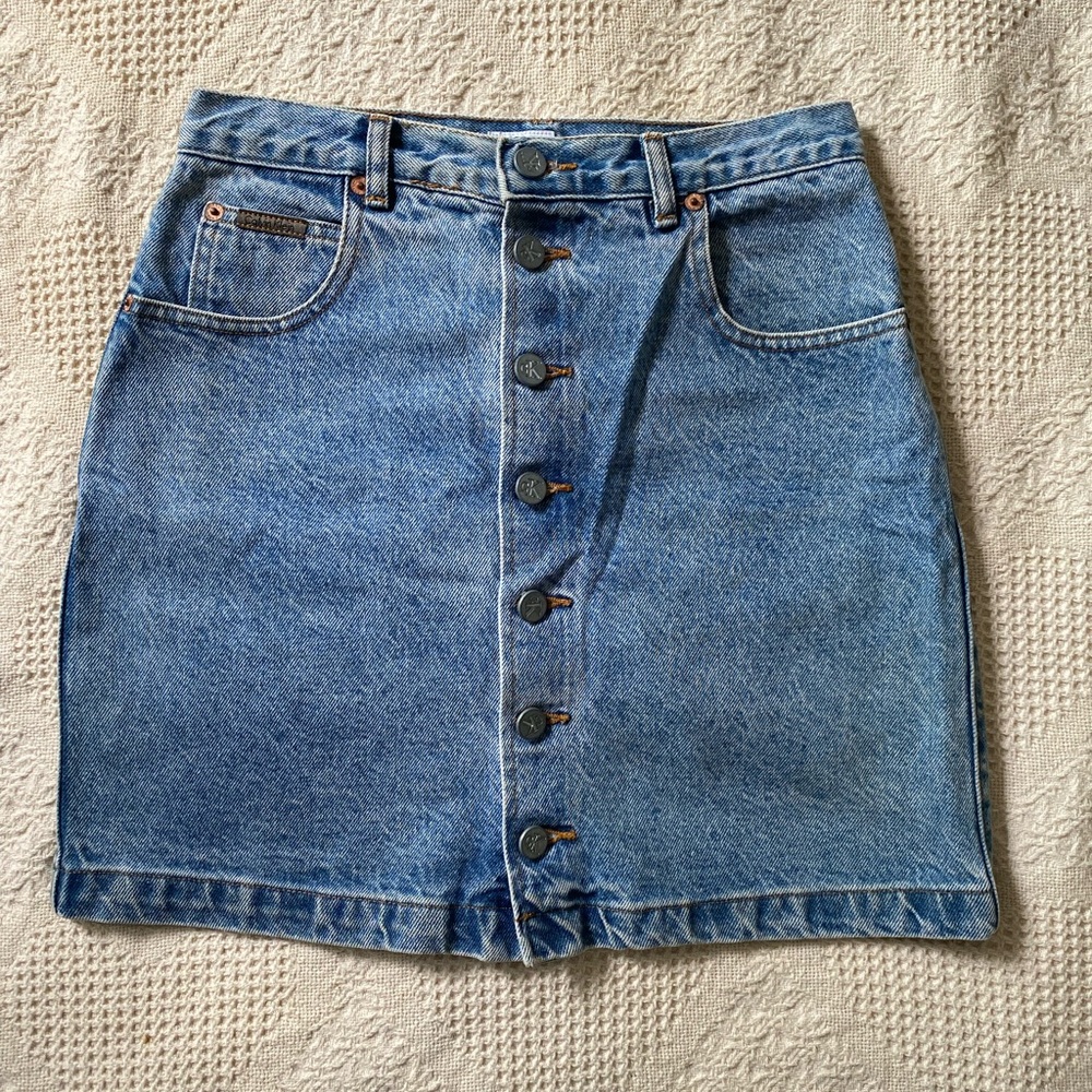 Calvin Klein | Vintage 80’s/90’s Denim Skirt